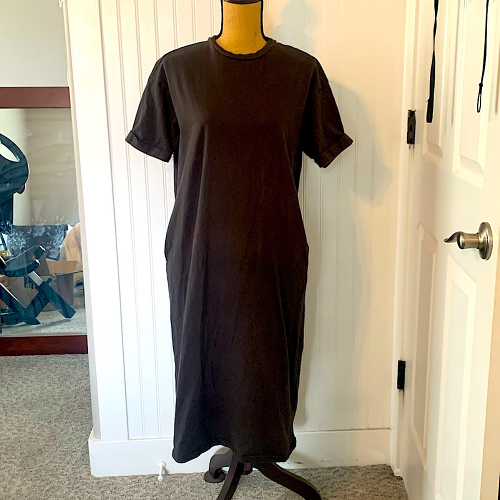 Mod Ref jersey knit tee shirt dress
